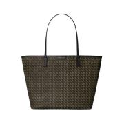Ever-Ready Printed Coated Canvas Tote Bag