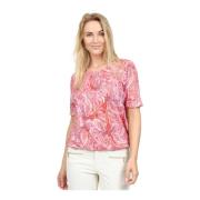 Fargerik T-skjorte for kvinner - North Bluser North Rose
