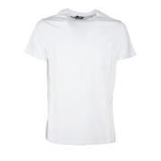 Sporty Bianca T-skjorte Hvit Jersey
