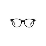 Stilige svarte optiske briller for kvinner