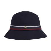 Blå Feminin Bucket Hat