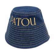 Brodert Logo Denim Bucket Hat