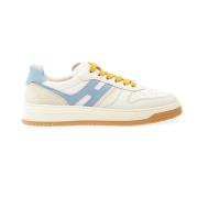 Hvite Skinn Sneakers Ss24 Memory Foam