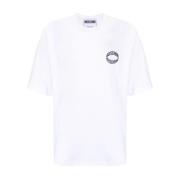 Hvite Logo Print T-skjorter og Polos
