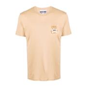 Beige T-skjorter og Polos med Appliqué Logo