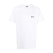 Klassisk Hvit T-skjorte for Menn