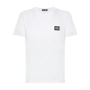 Stilig Hvit T-skjorte for Menn