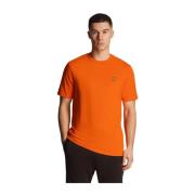 Tangerine Tango Lyle & Scott Plain T- Shirt T-Skjorter & Poloshirt