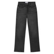 Moderne Straight Ankelen Jeans