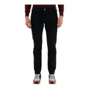 Slim-Fit Twill Bomull Jeans