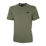 Grønn Bomull Jersey T-skjorte Ts2065