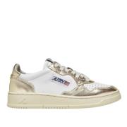 Lave Skinn Sneakers - Hvit/Platin