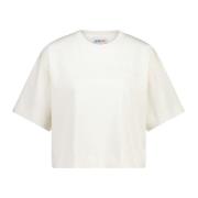 Cropped Cotton T-Shirt