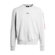 Hvit Sabre Sweatshirt med Applikasjon