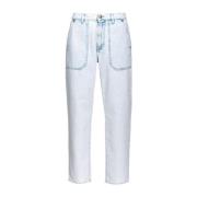 Cloe Chino Denim Snow Wash Jeans