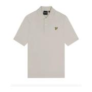 Klassisk Beige Piquet Polo T-Skjorte