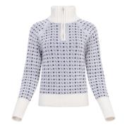 Fisker Zipup Sweater - Bright White