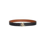 Reversibelt Damebelte med Logoplate