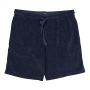Casual bomullsterry Bermuda shorts