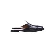Pre-owned Leather mules