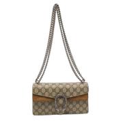 Pre-owned Beige semsket skinn Gucci Dionysos