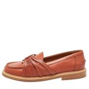 Pre-owned Leather flats