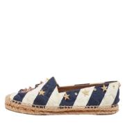 Pre-owned Navy Fabric Dolce & Gabbana Espadrilles