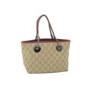 Pre-owned Canvas gucci-bags
