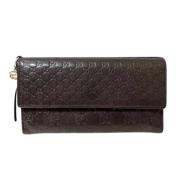 Pre-owned Leather wallets