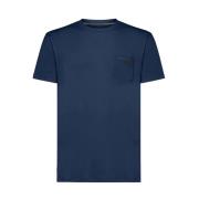 Monokrom Jersey T-skjorte med Surflex® Lomme