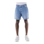 Stilige Denim Shorts for Menn