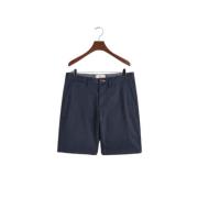 Marine Gant Slim Twill Shorts Shorts