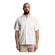 Off-White Les Deux Charlie Ss Shirt Light Ivory Skjorter