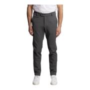 Slim Fit Grey Melange Suit Bukser