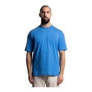 Blå Samsøe Samsøe Joel T-Shirt