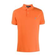 Oransje T-skjorter og Polos Strikket