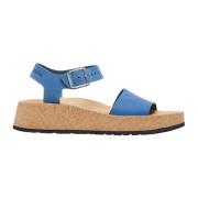 Blå Sandaler for Sommeren