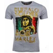 Bob Marley Buffalo Soldier - Herre T-Skjorte - 51010G