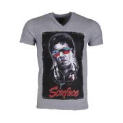 Scarface Headphone - T-skjorte Herre - 2307G
