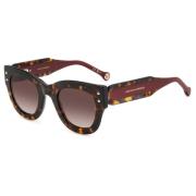 Havana Red/Brown Shaded Sunglasses