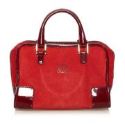 Pre-owned Suede handbags