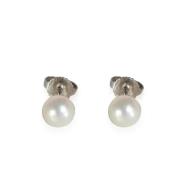 Pre-owned White Gold earrings