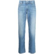 Blå Skinny Jeans for Menn