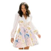 Aubree Umber Dress - Blooming Pastiche