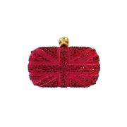 Pre-owned Suede clutches