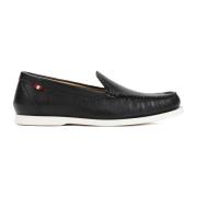 Svart Skinn Loafers Nadim Mocassin