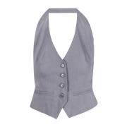 Stilig Gilet Vest for Kvinner