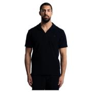 Marine Terry Polo Shirt Sommer