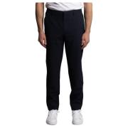 Navy Theo Stretch Bukse