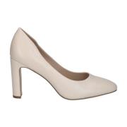 Elegant Beige Closed Pumps